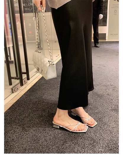 Wholesale Sample Knotted Thong Sandals