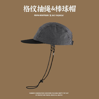 Plaid Cap Baseball