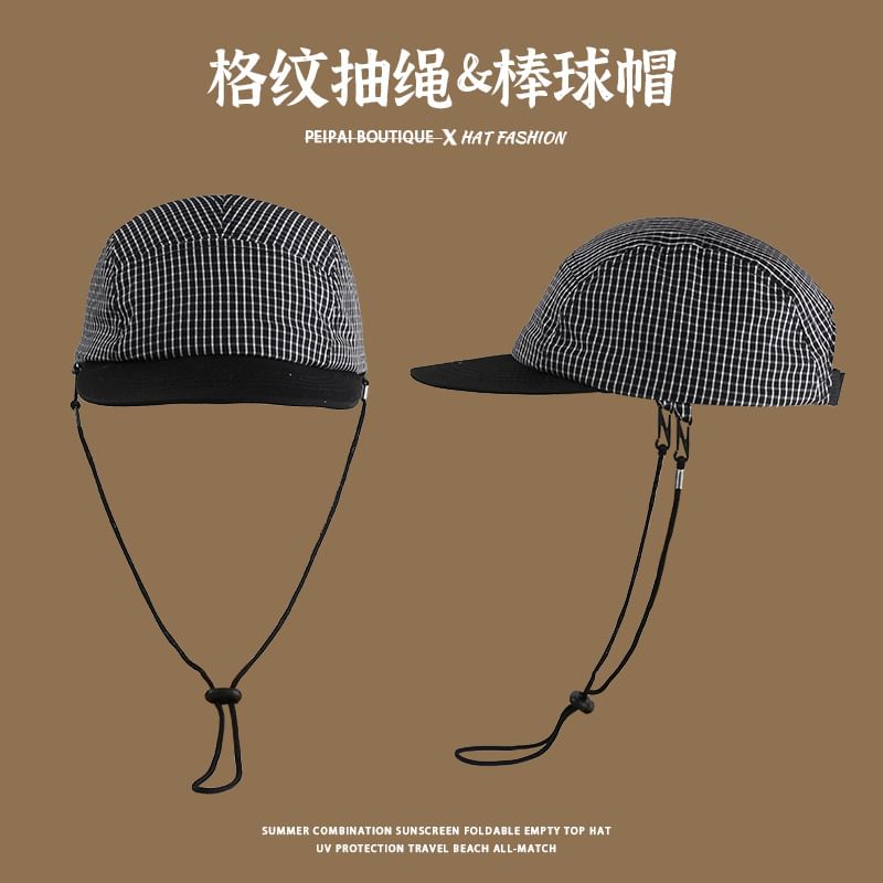 Plaid Cap Baseball
