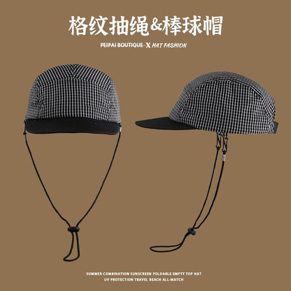 Plaid Cap Baseball