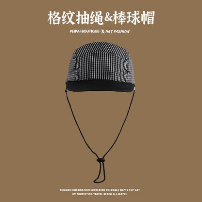 Plaid Cap Baseball