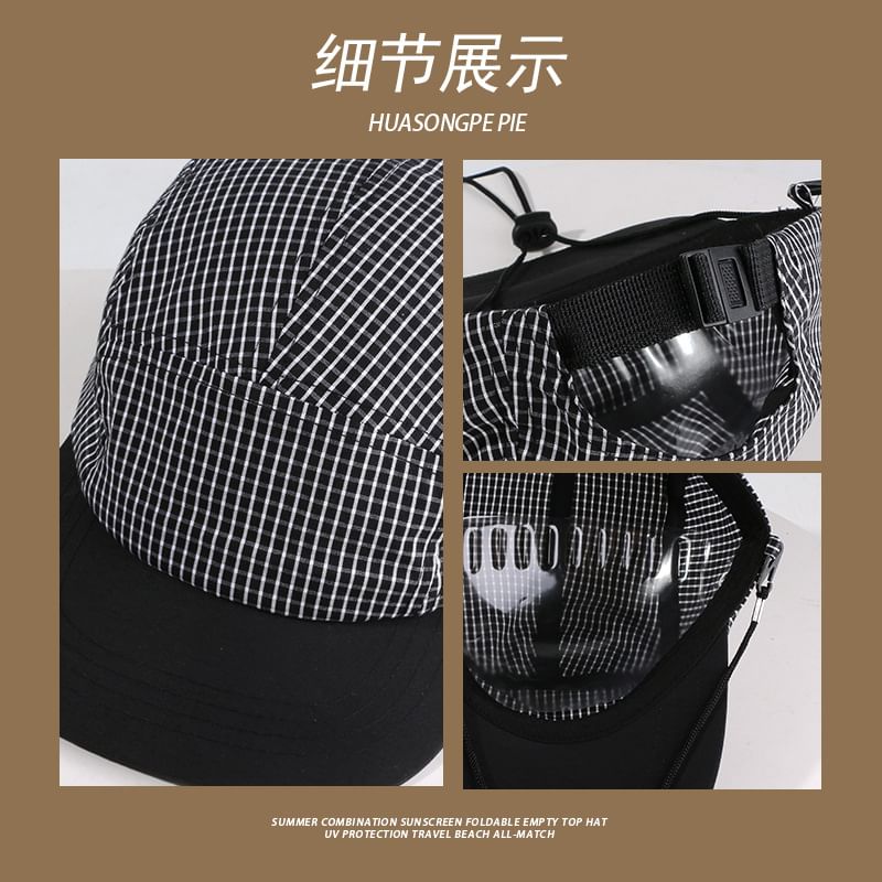 Plaid Cap Baseball