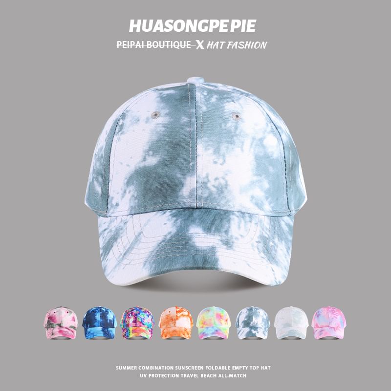 Cap Baseball Tie Dye