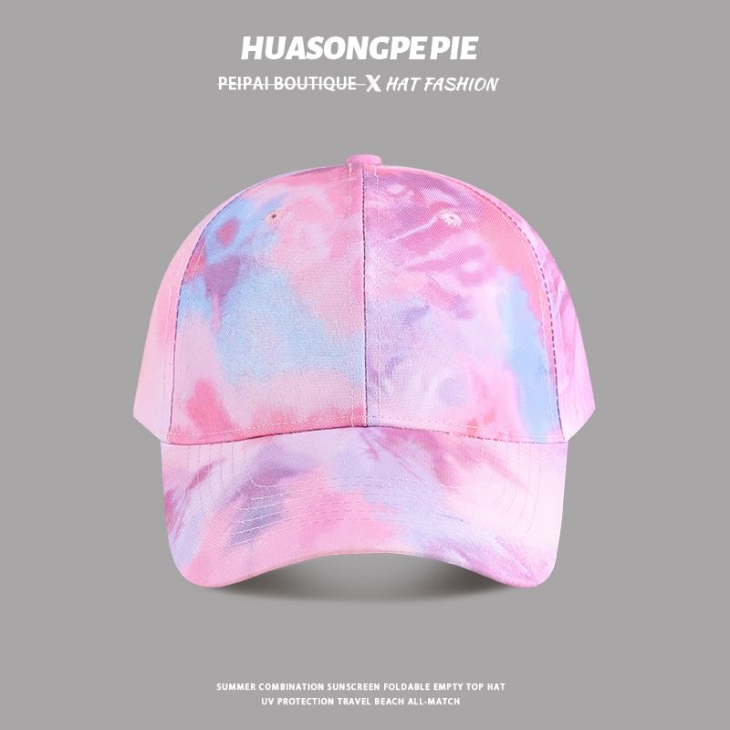 Cap Baseball Tie Dye
