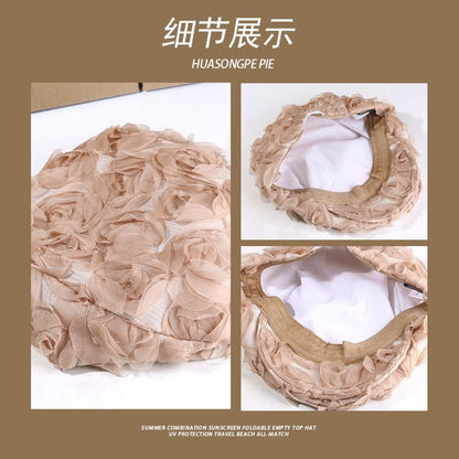 Newsboy Plain Cap Ruffle