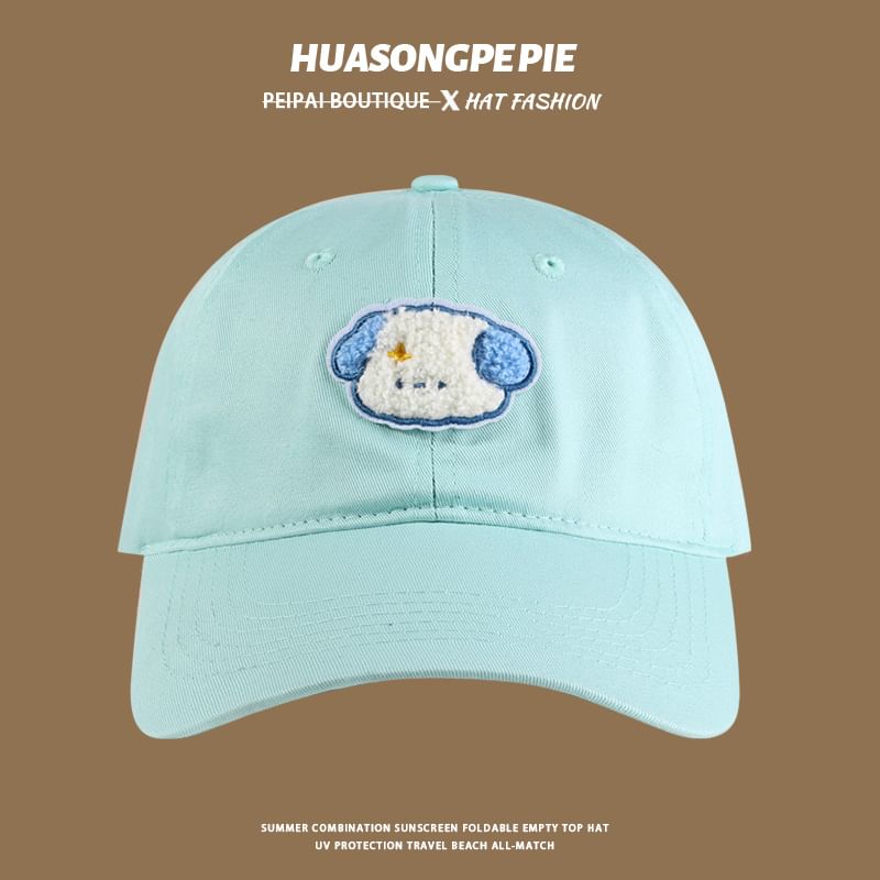 Cap Baseball Dog Embroidered