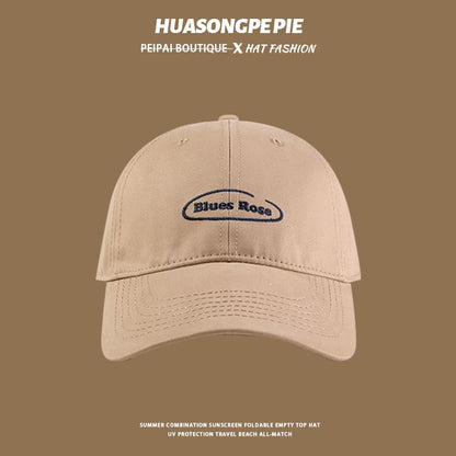 Letter Embroidered Baseball Cap