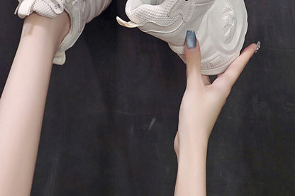 Lace Sneakers Up Platform