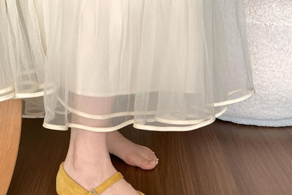 Sample Plain Ruched Faux Suede Mary Jane Flats