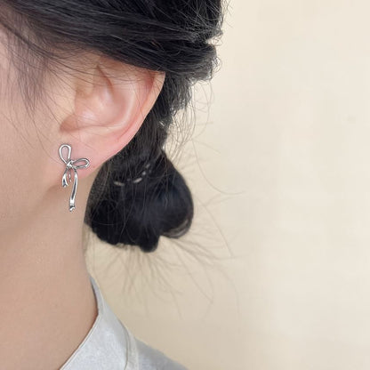 Bow On Clip Earring