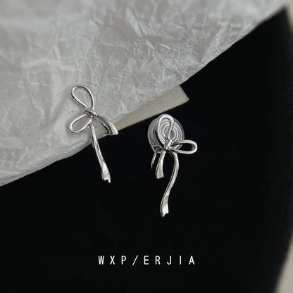 Bow On Clip Earring