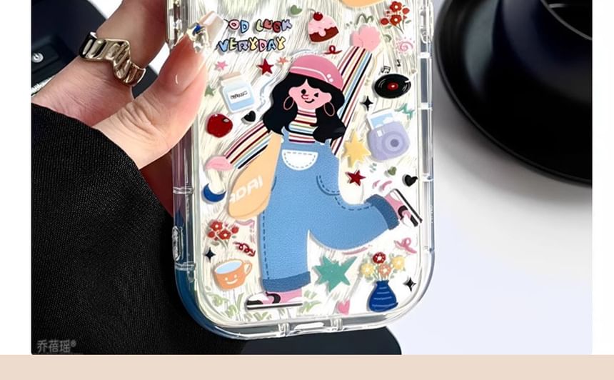 Phone Print Girl Case