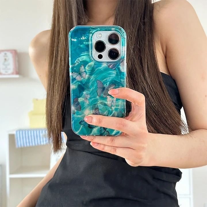 Print Case Butterfly Phone