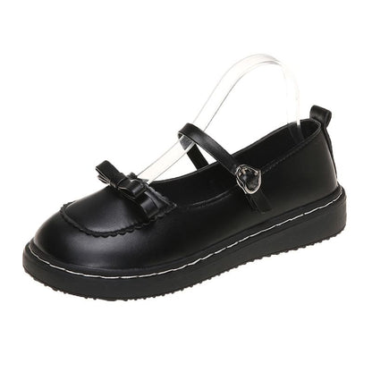Shoes Platform Bow Mary Jane