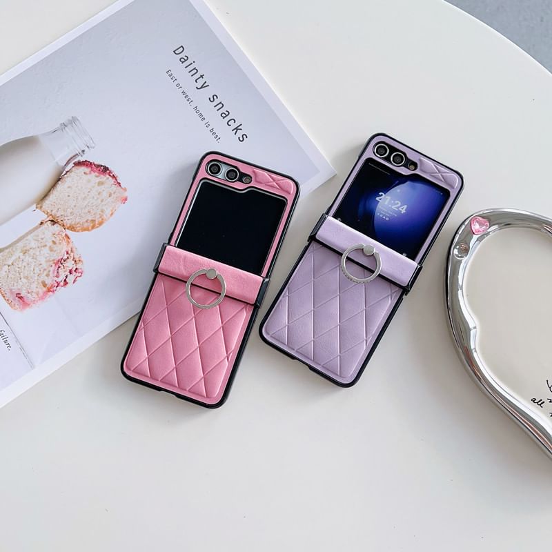 Stand Argyle Case Phone Ring