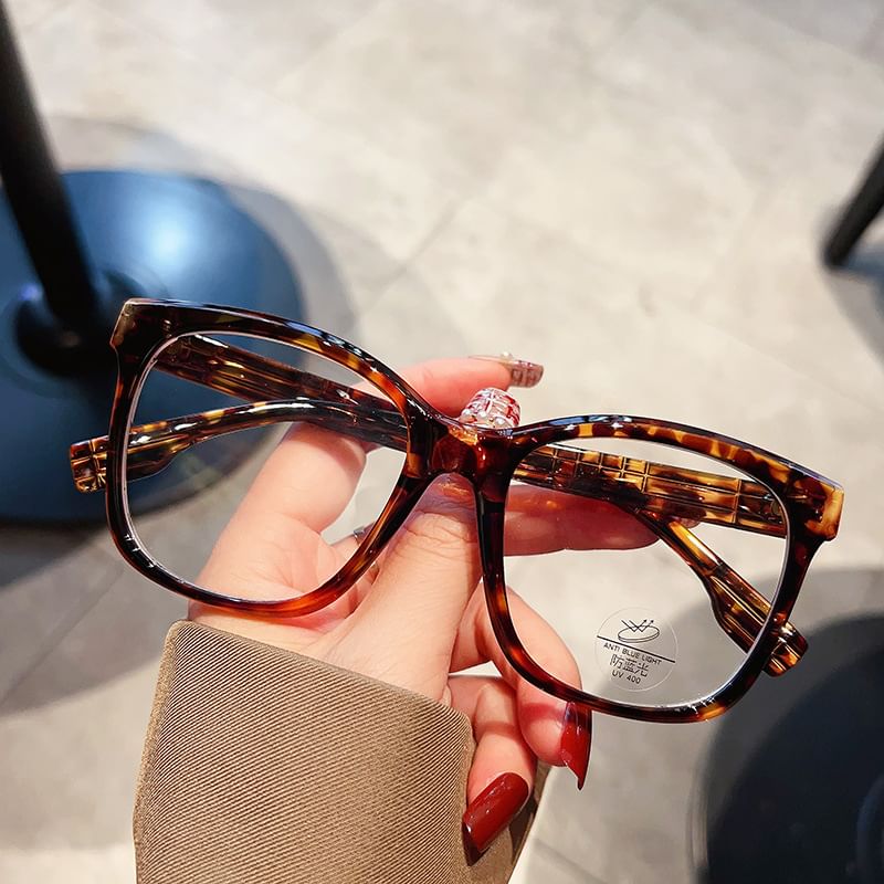 Sample Square Frame Blue Light Blocking Glasses