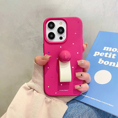 Print Finger Phone Case Strap