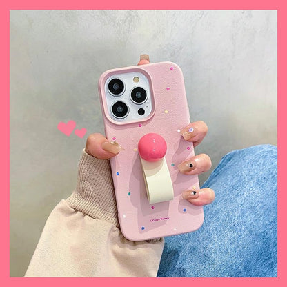 Print Finger Phone Case Strap