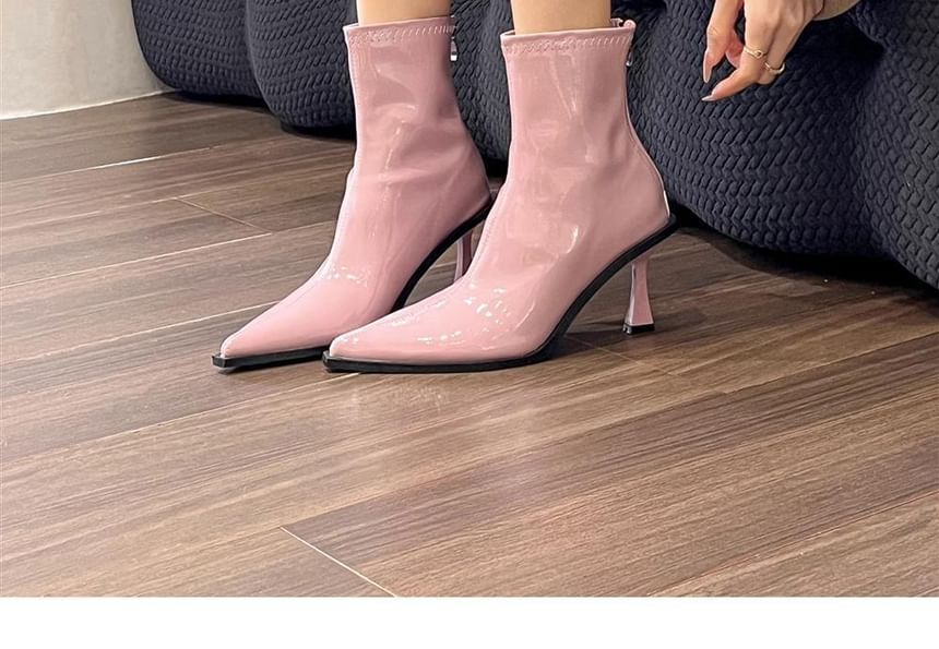 Sample Pointy High Hell Short Boots