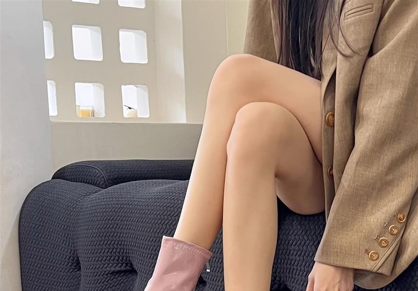 Sample Pointy High Hell Short Boots