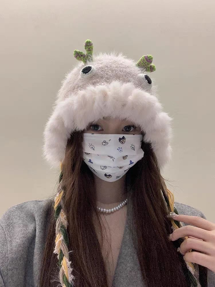 Fluffy Beanie Animal Cartoon