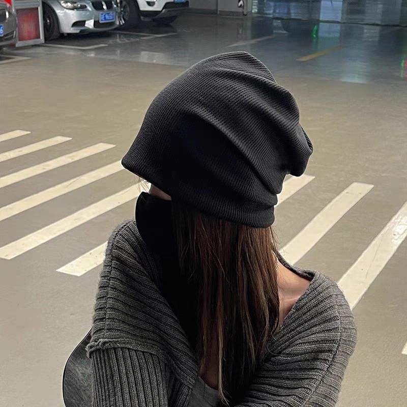 Bowknot Beanie Plain