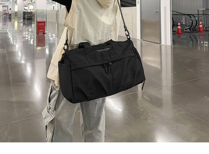 Bag Nylon Lettering Duffel