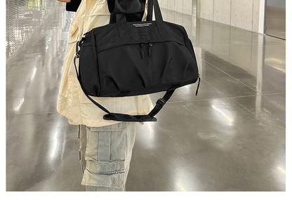 Bag Nylon Lettering Duffel