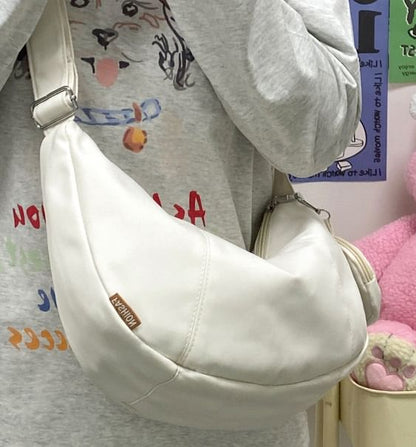 Coin Plain Pouch Purse With Zipper Crossbody