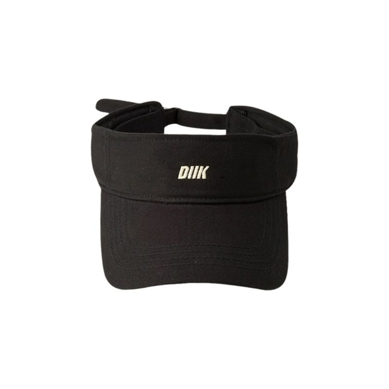 Embroidered Letter Sun Visor