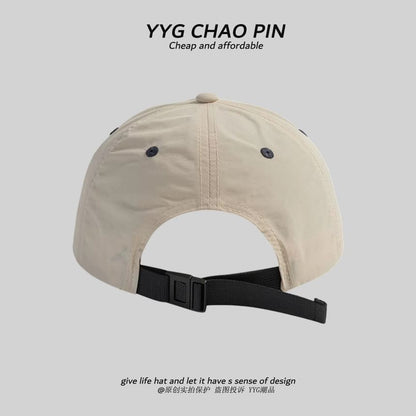Baseball Letter Embroidered Cap