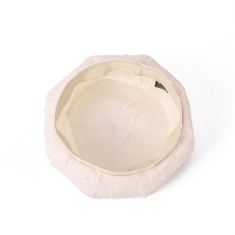 Plain Distressed Beret
