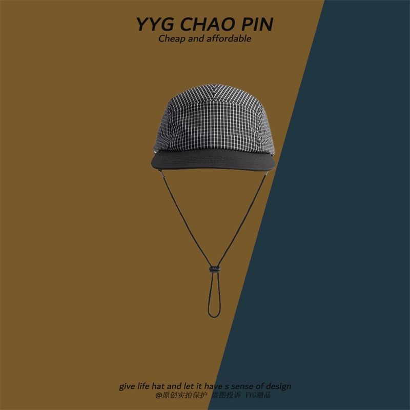 Baseball Cap Plaid
