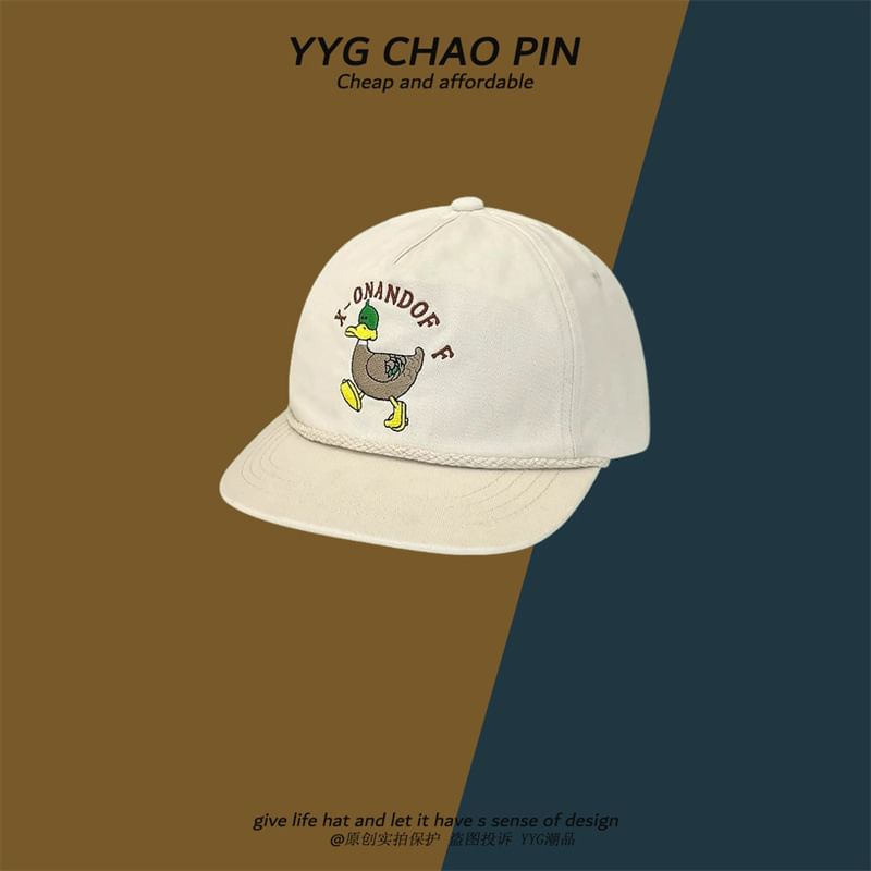 Cap Baseball Duck Embroidered