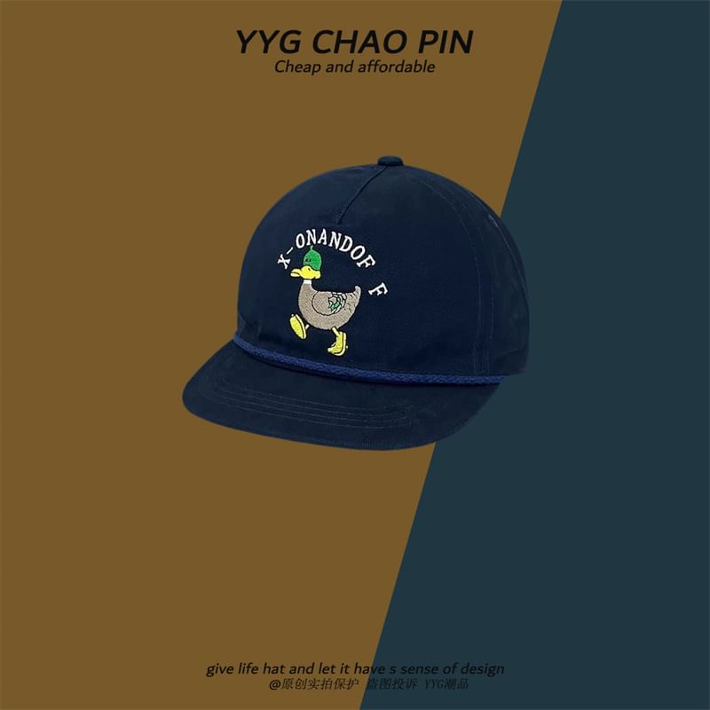 Cap Baseball Duck Embroidered