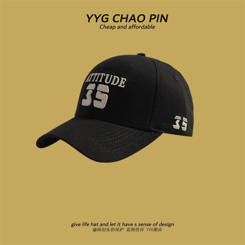 Baseball Cap Letter Embroidered
