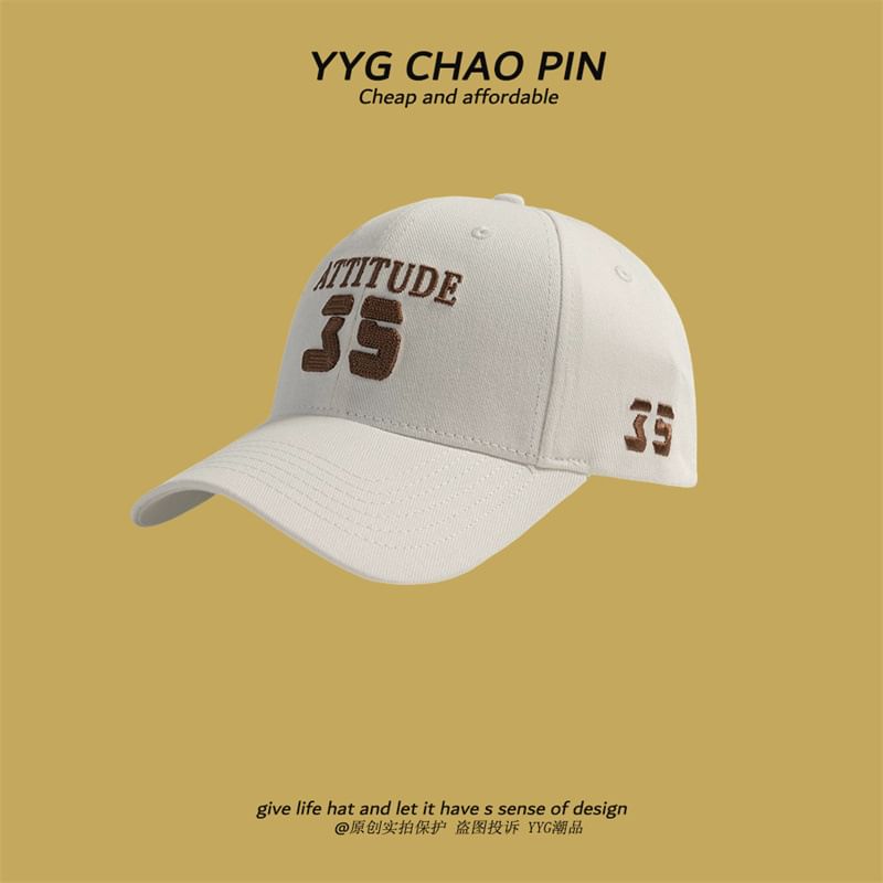 Baseball Cap Letter Embroidered