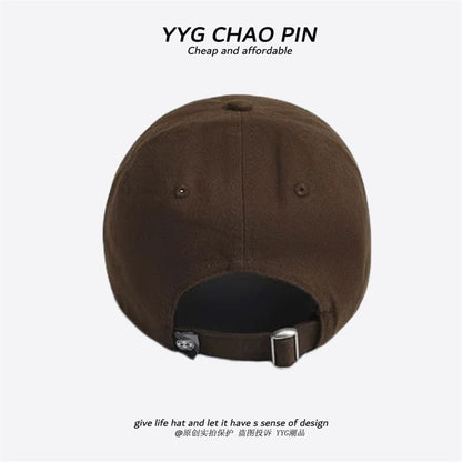 Embroidered Baseball Letter Cap
