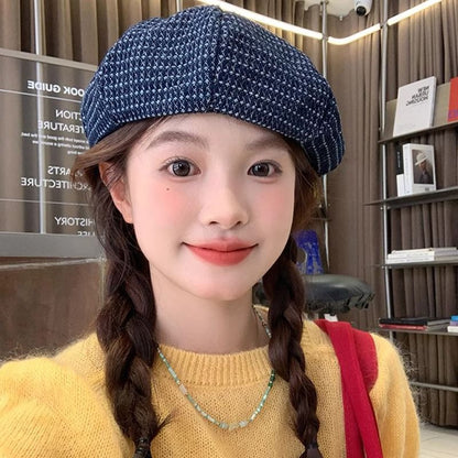 Beret Newsboy / Denim Cap