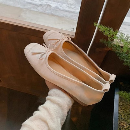 Square Flats Bow Toe