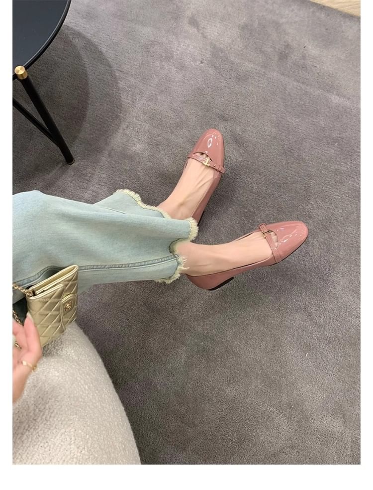 Wholesale SampleAlmond Toe Mary Jane Shoes