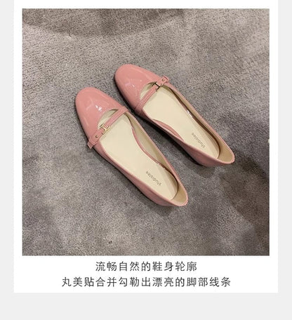 Wholesale SampleAlmond Toe Mary Jane Shoes