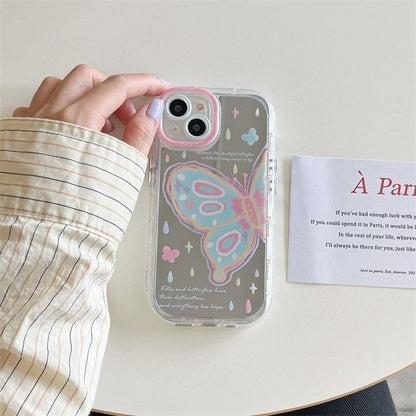 Phone Butterfly Case Mirrored Print