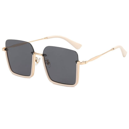 SampleSquare Half Frame Sunglasses
