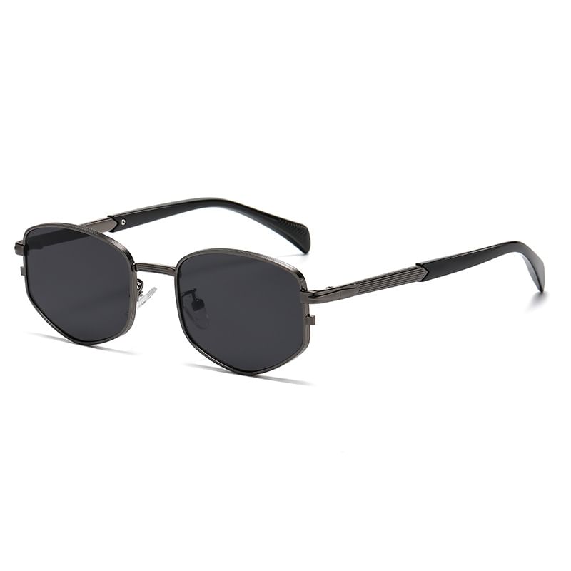 Sample Geometric Metal Frame Sunglasses
