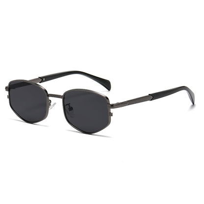 Sample Geometric Metal Frame Sunglasses