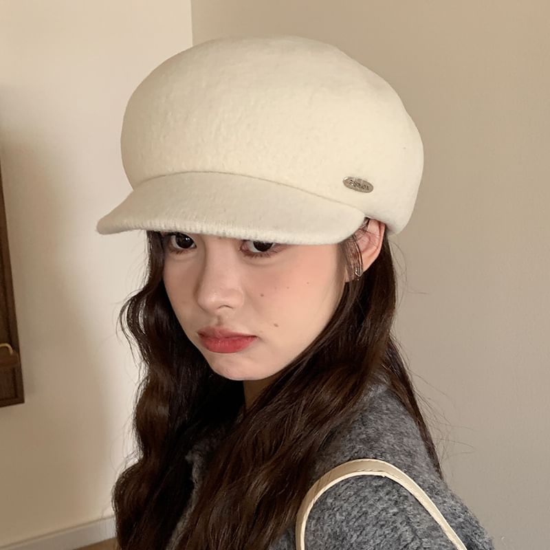 Plate Metal Cap Newsboy