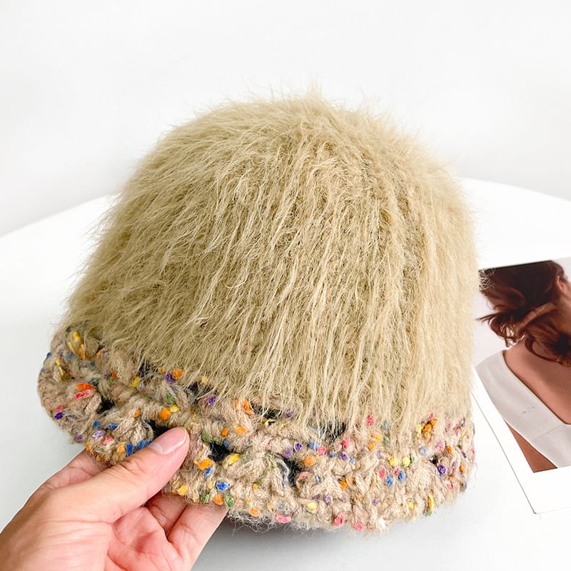 Melange Knit Beanie