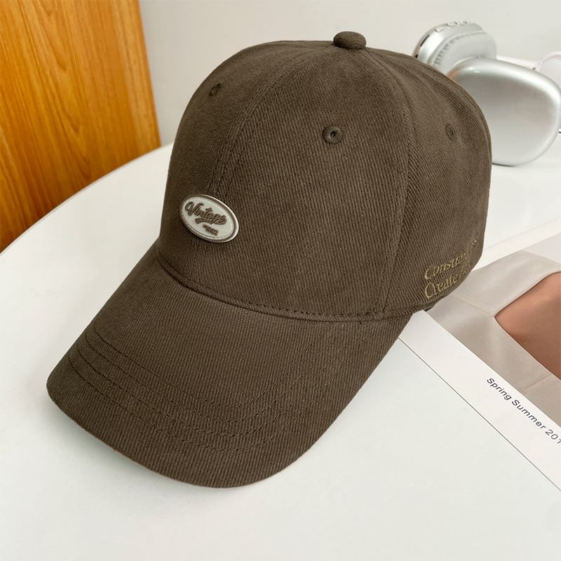 Cap Baseball Applique Lettering
