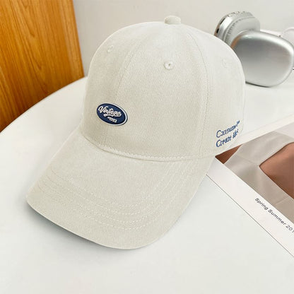 Cap Baseball Applique Lettering